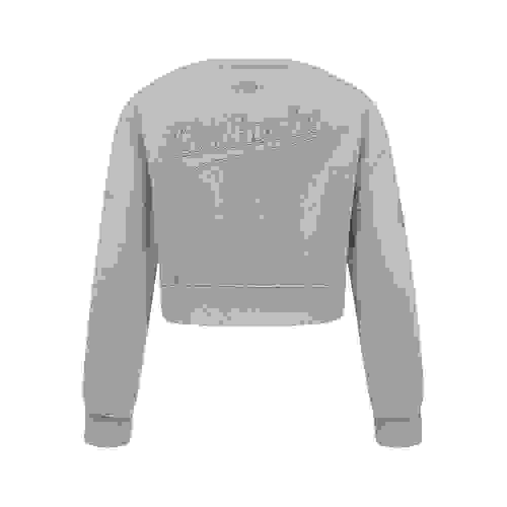 Pro Standard MLB Los Angeles Dodgers Big Girls' Khaki Fleece Crewneck